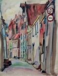 Tekeningen en schilderijen van Zutphen, periode 1946 - 1955