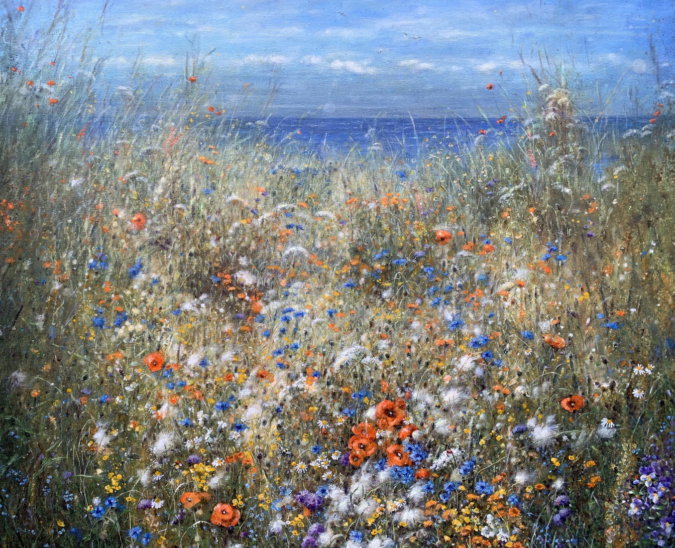 Joyful summer meadow 