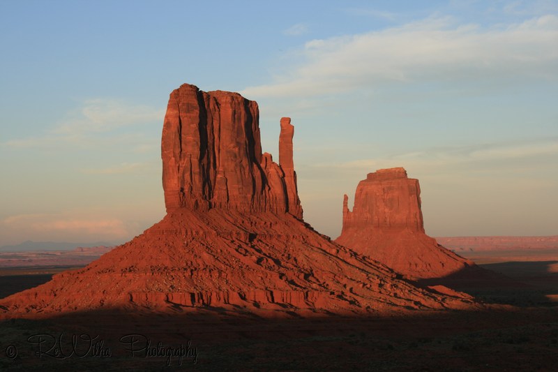 Zonsondergang in Monument Valley