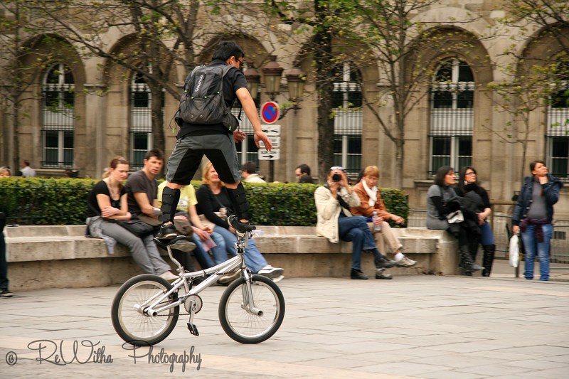Parijs, bij de Notre Dame