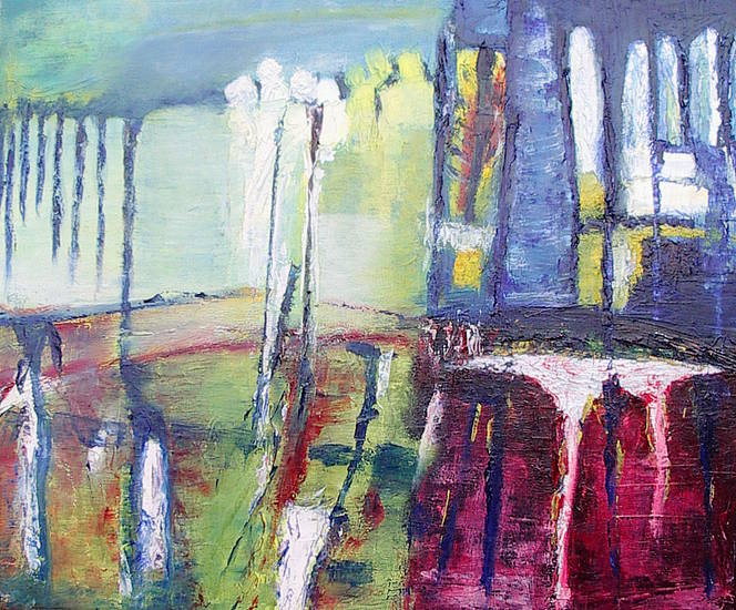 Mensen in water en vuur