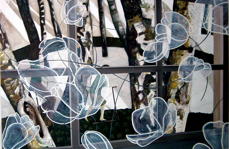 Uitzicht twents landschap