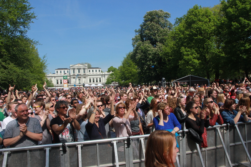 Publiek doet lekker mee