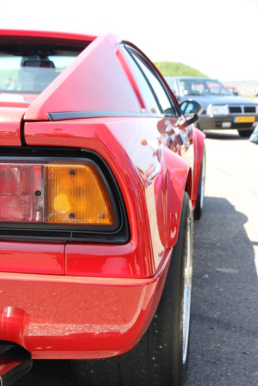 Lancia Montecarlo achter