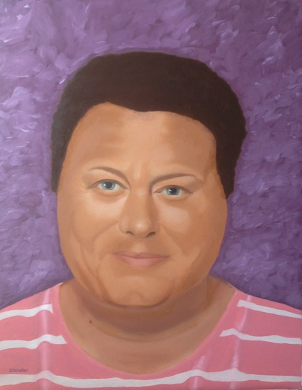 Portret van mijn moeder