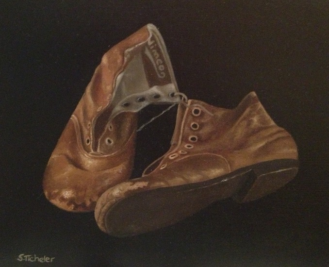 Oma's eerste schoentjes