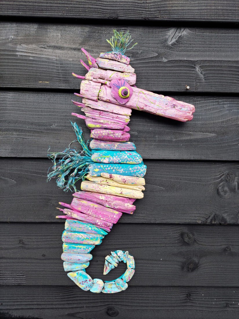 Het kleine zeedraakje oftewel Zeepaard