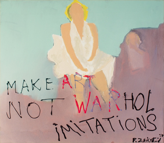 Make Art not Warhol Imitations