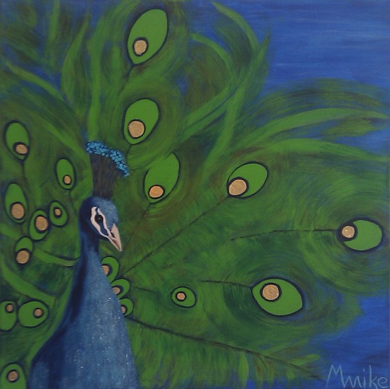 Zo trots als een pauw!