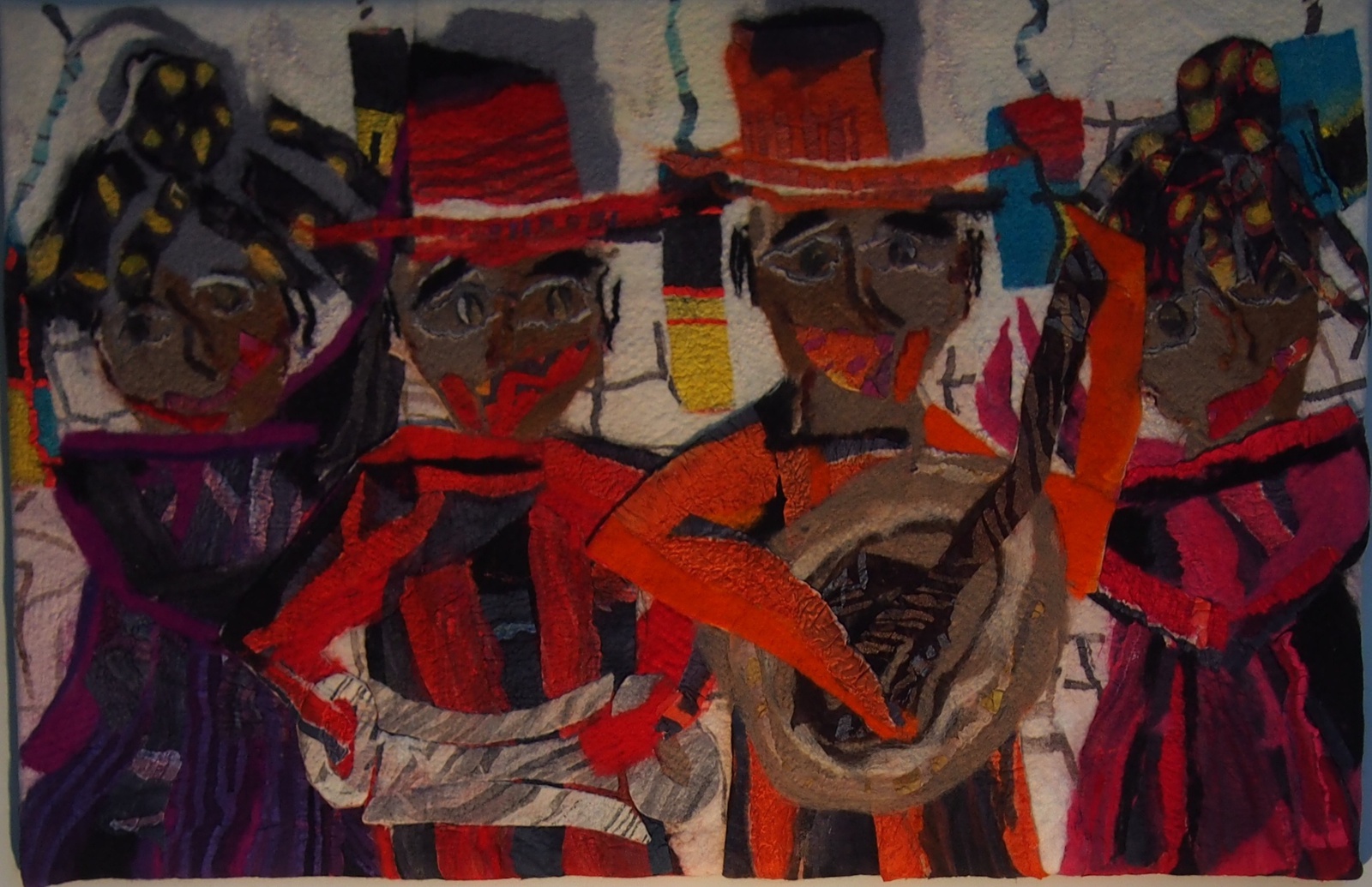 4 muzikanten, 5 tonen