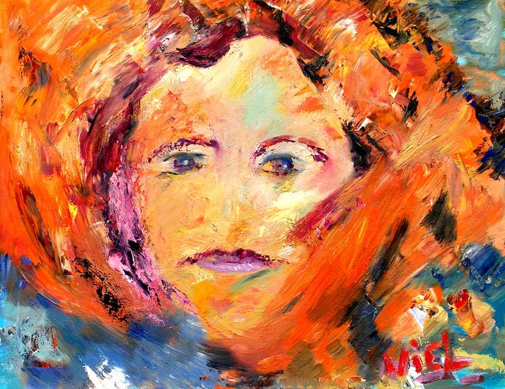 Meisje met rode haren