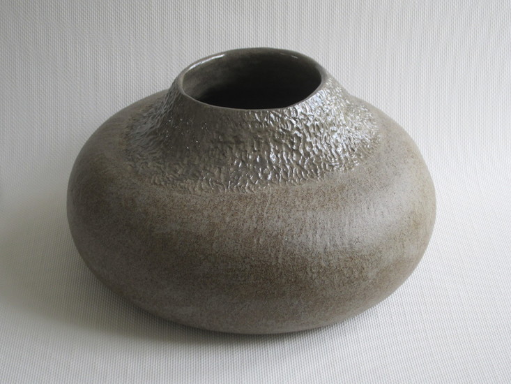 Vaas met platina kraag