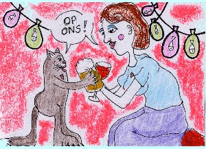 poes en vrouw