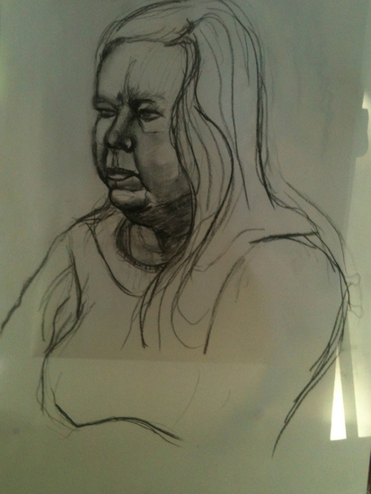 Vrouw lang haar