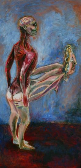 Man zonder huid en zijn vrouw (2)