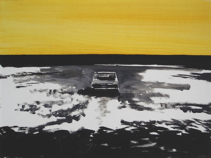 Untitled (Yellow Sky) - verkocht