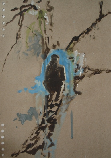 Untitled (Blue Thoughts)