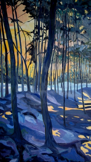 Snowy Woods (verkocht)