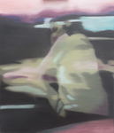 Olieverf schilderijen met een onscherpe focus.