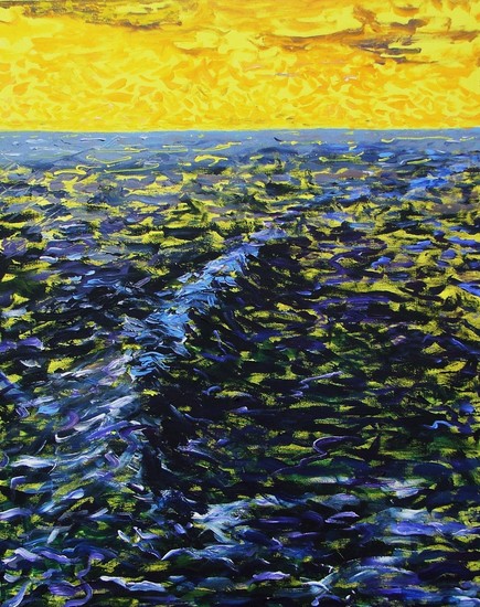 Zee 3 (de gele lucht)