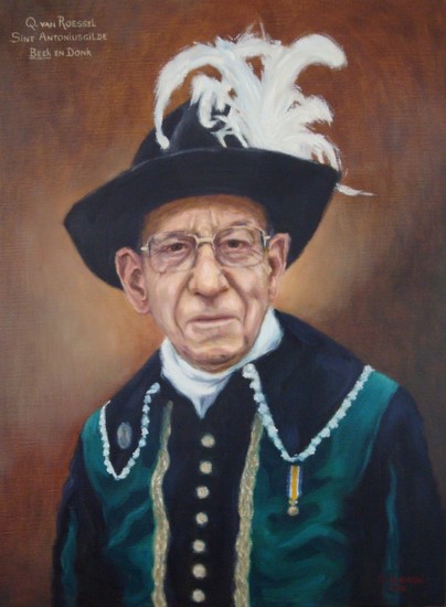 Portret Vader als gildebroeder