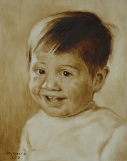 Zelfportret kleuter 1