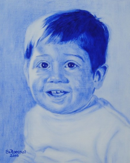 Zelfportret kleuter 2