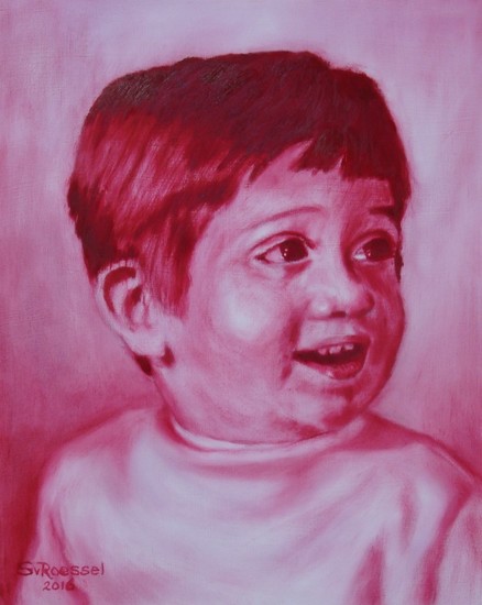 Zelfportret kleuter 3