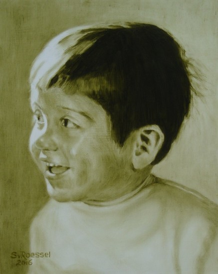 Zelfportret kleuter 4