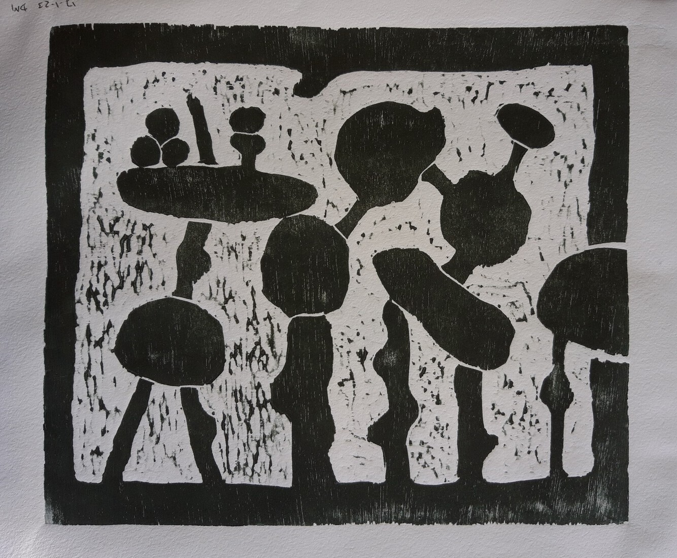 A room with an ensemble