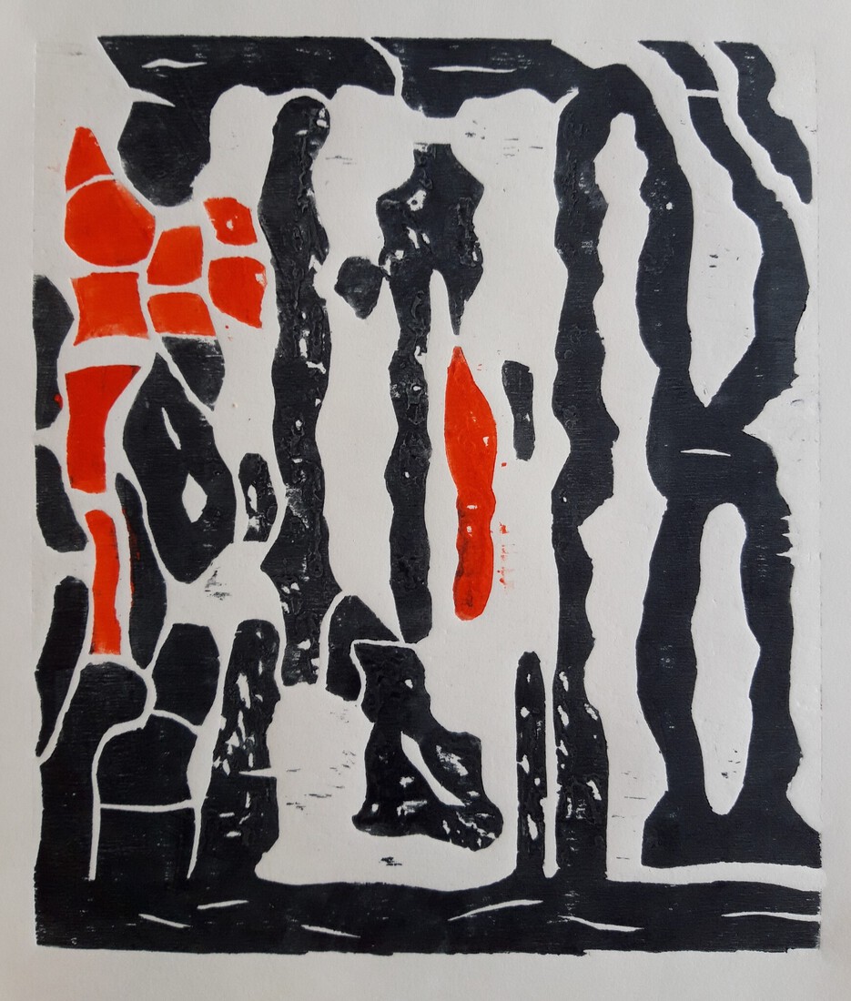 Positions in red and black