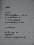 From 1974 onwards poems were not solely torn and thrown away, but after writing typed with an eastern-german Erica Type-writer and stored in a booklet, named 'Open-Dicht'(translated: Open = open, Dicht = closed and poem at the same time). Dated but still...
