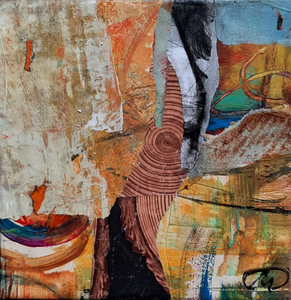 Kleine werken (gedichten), inclusief mooie lijst 24 x 24 x 3 cm