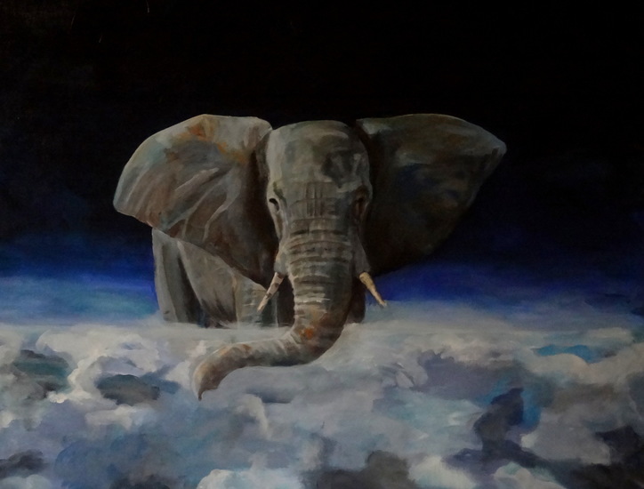 Lucht voor de olifant