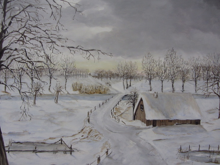 92. Winterlandschap