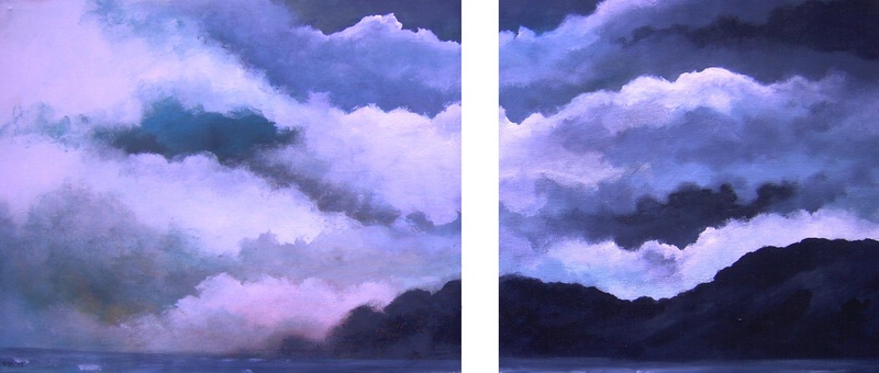 Tweeluik Herfst aan Zee