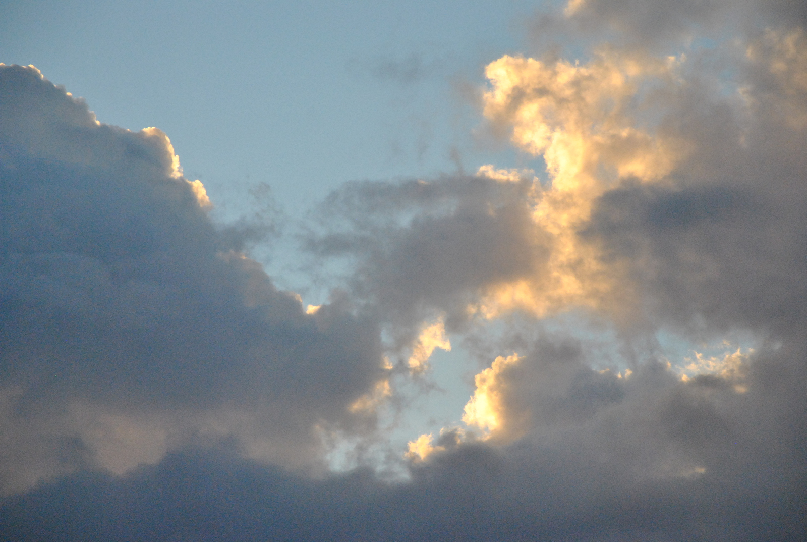 The sky over Bangkok