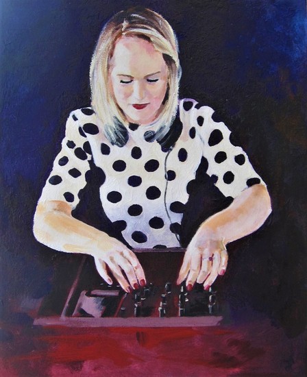portrait of a DJ