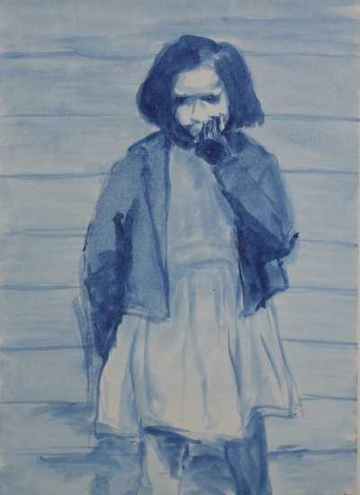 Meisje in Delfts Blauw