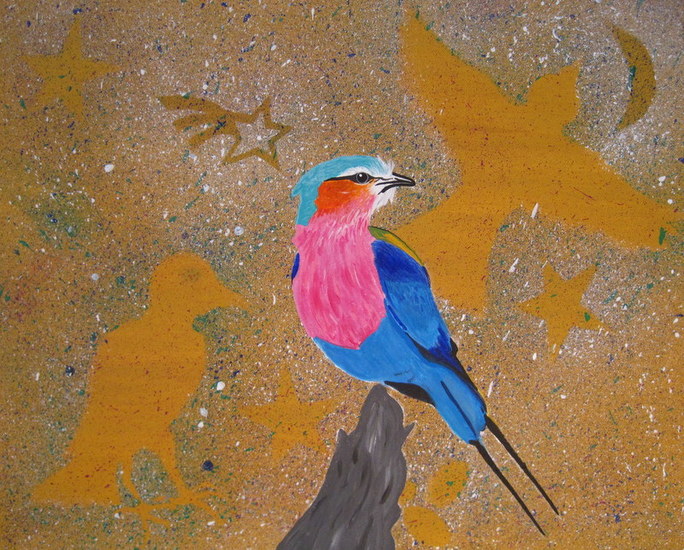 Lilac breasted roller