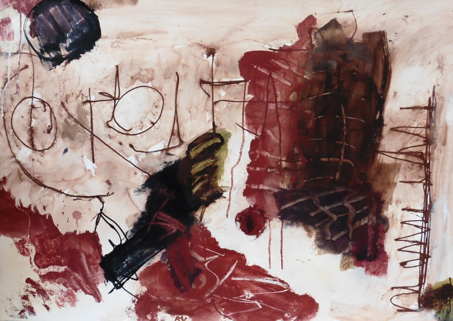 Het geteisterde parelhoen