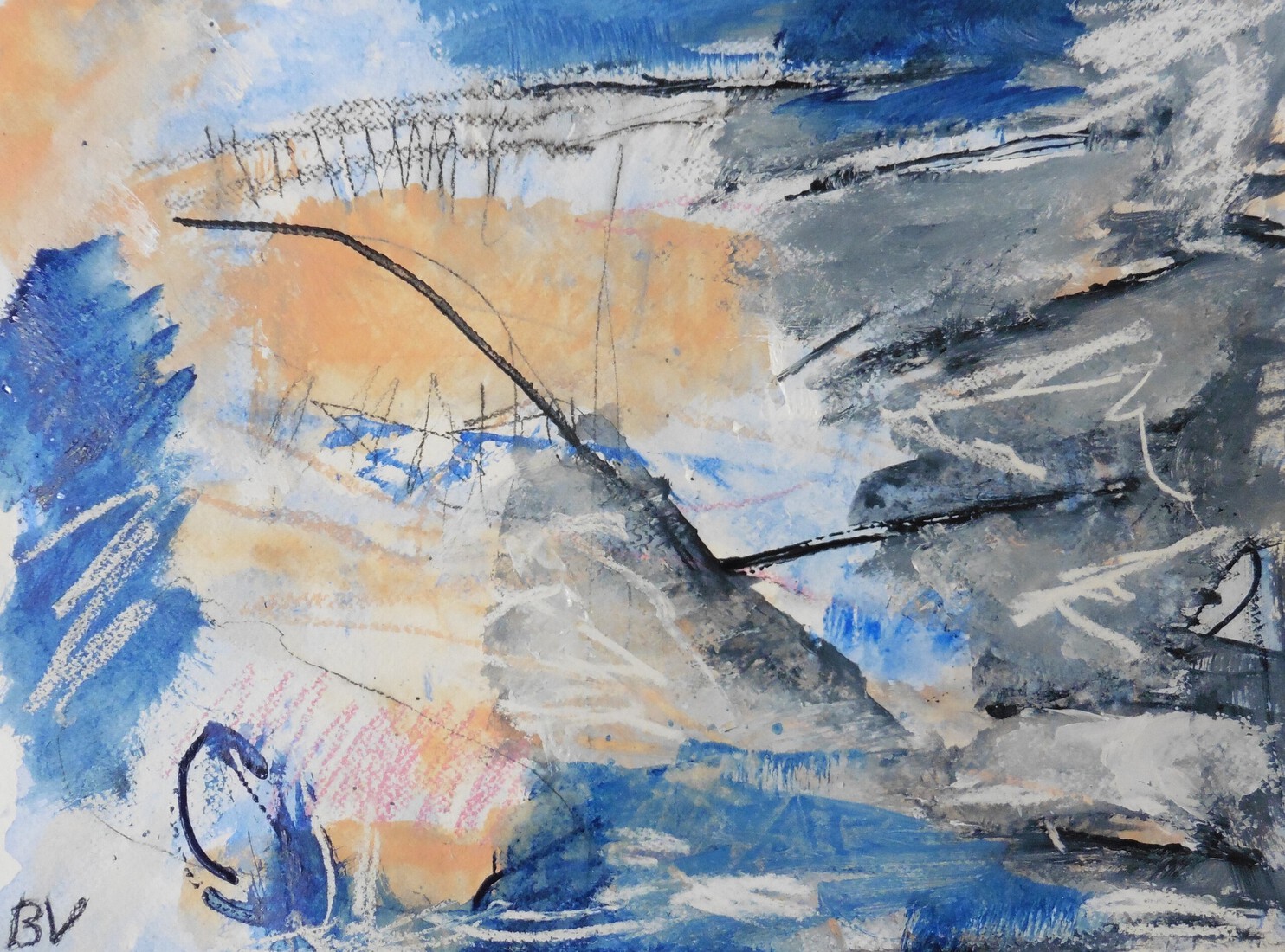 Doorschenen wolkenranden