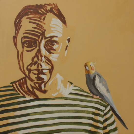 portret Allan Segall en Rocco