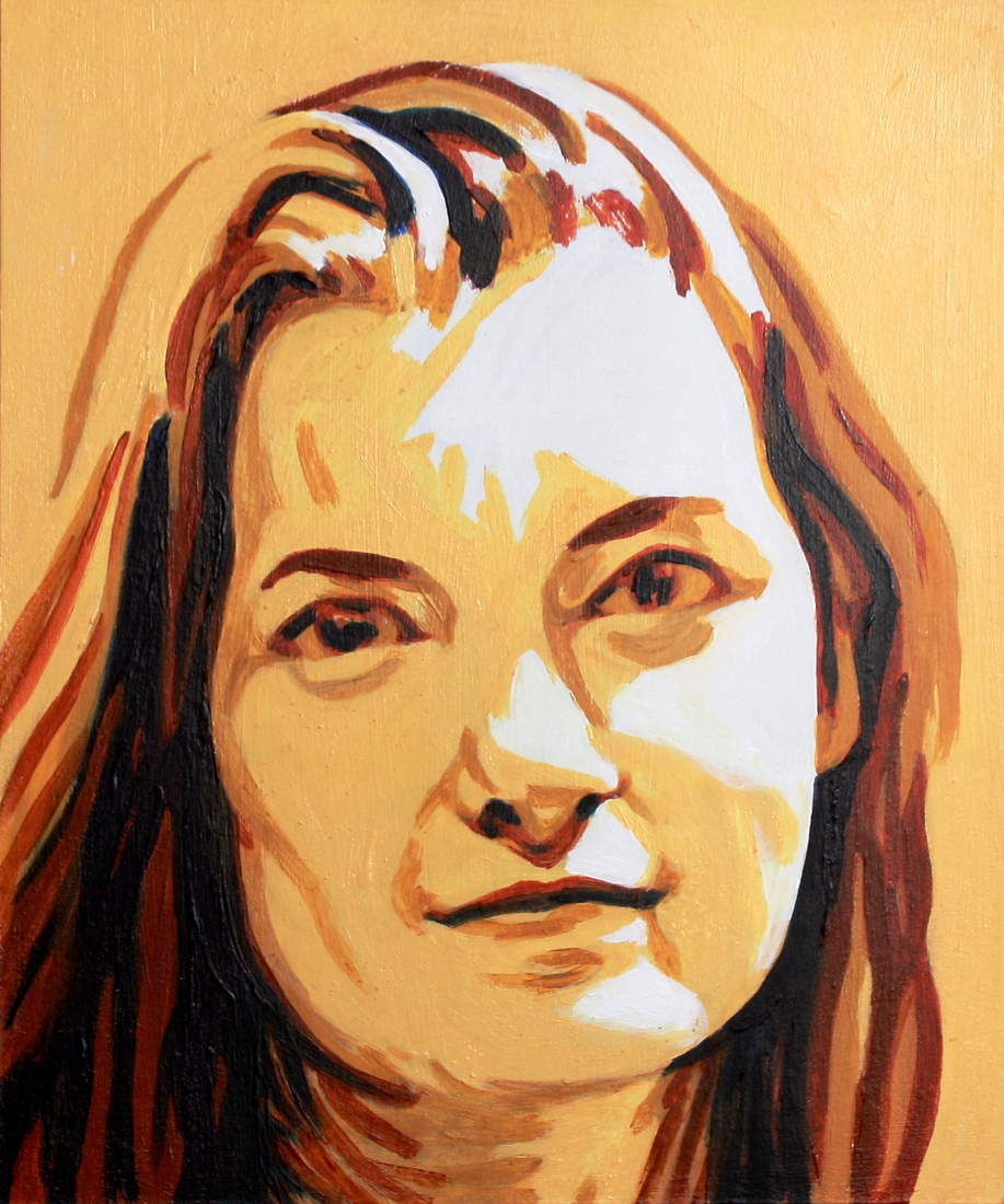 Portrait NIna Giesen with long hair