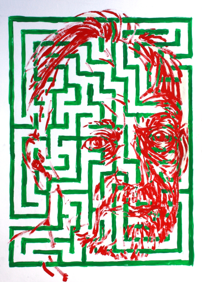 Labyrinth selfportrait