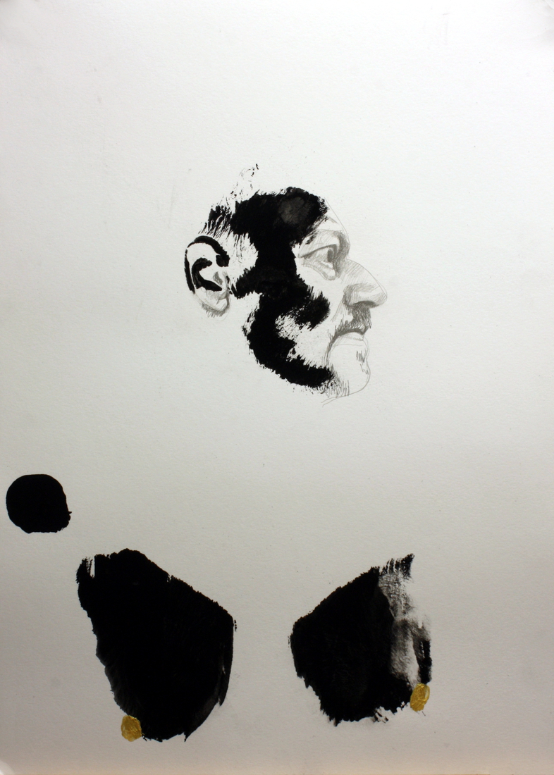 Bowie selfportrait # 9b