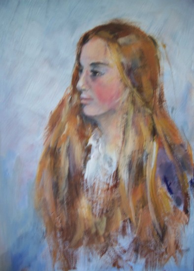 Portret van een jonge vrouw