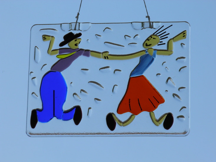 Swinging couple