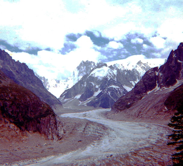 Gletcher at Chamonix