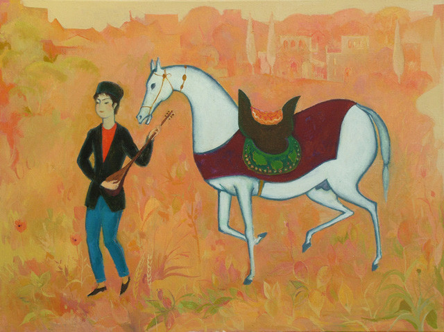 boy with horse